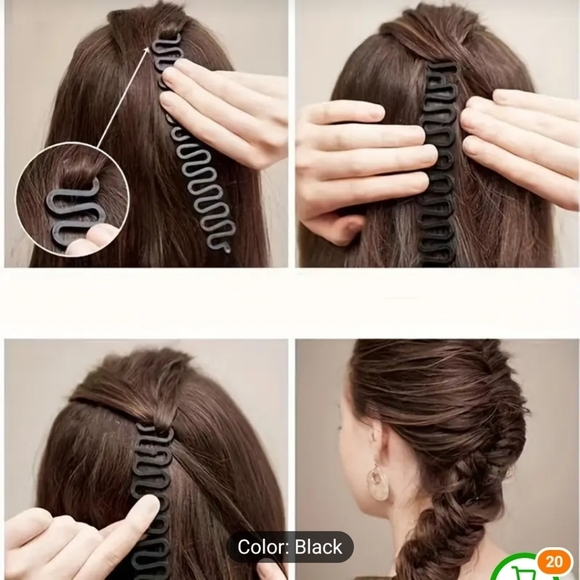 🍡3$30🍡 New in Package Easy to Use Hair Braiding Tool - Picture 9 of 16